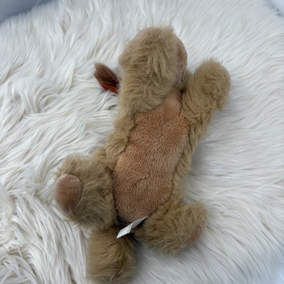 Vtg Antics Sleepy Puppy Eyed Dog Plush Stuffed Animal - Picture 2 of 6